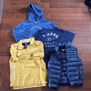 Boys coordinating bundle of various brands.